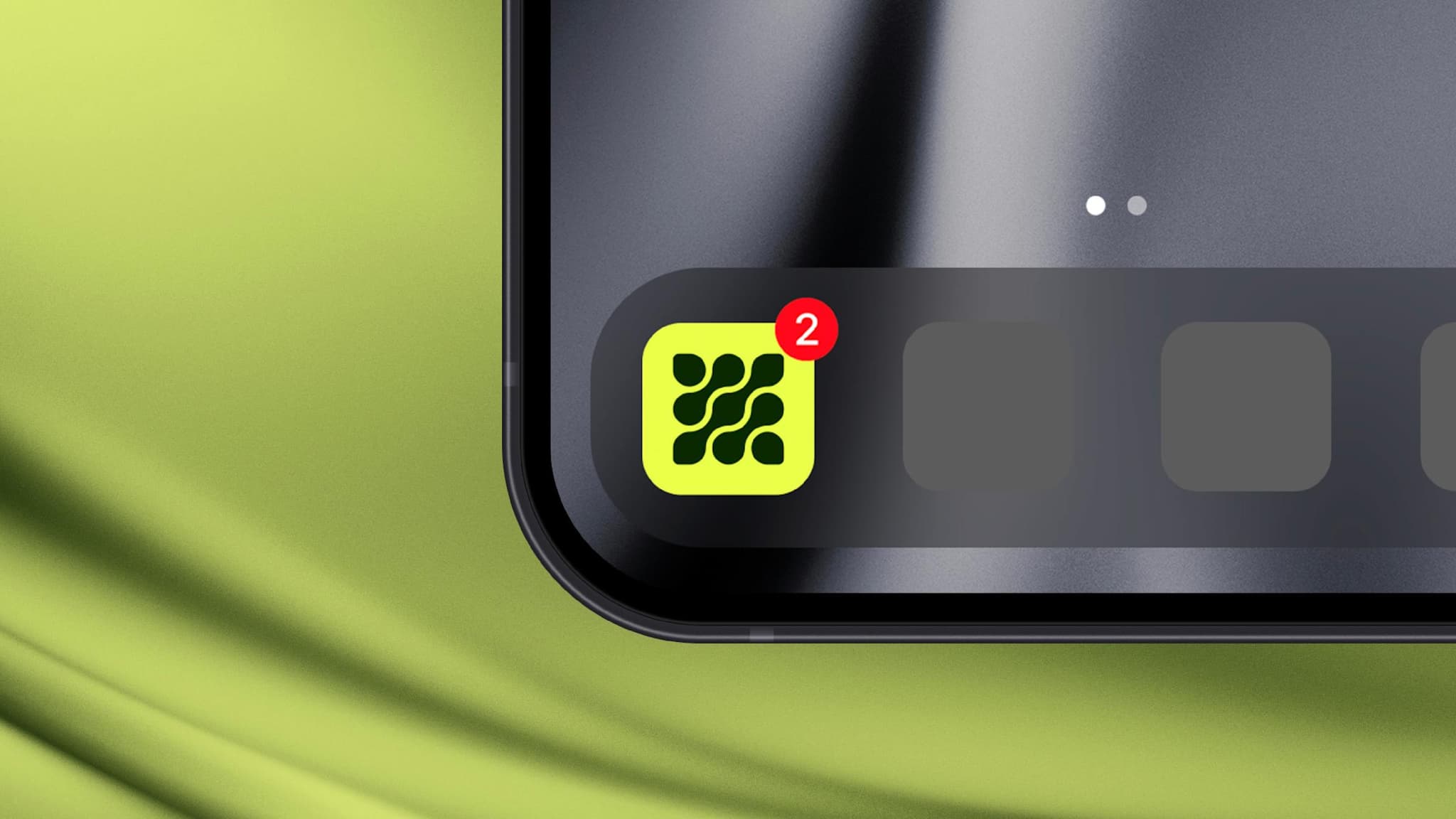 Gamlify app icon with a notification badge in a phone dock